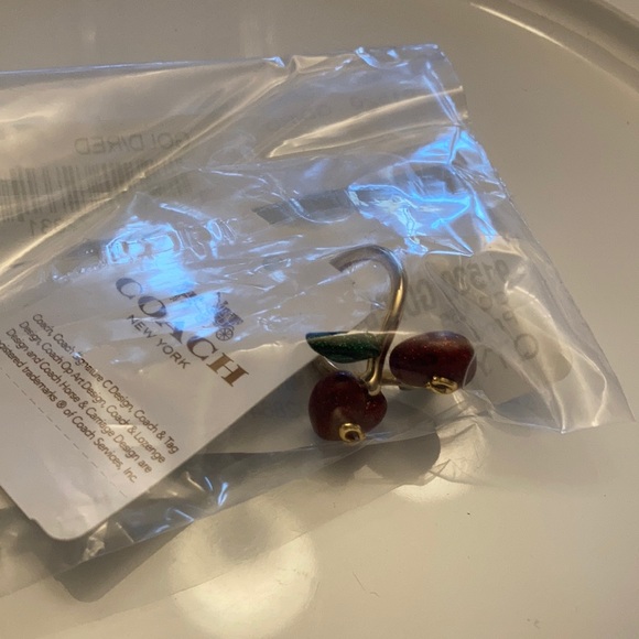Coach Signature Cherry Adjustable Ring - Picture 2 of 3
